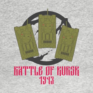 Three T-34 tanks Battle of Kursk 1943 T-Shirt